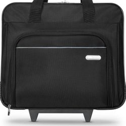 Targus 16 inch Rolling travel laptop case, Black 