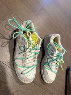 Nike Off White Dunks Size 9.5