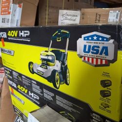 Ryobi RY401210 40V HP 21in Walk Behind Self-Propelled All Wheel Drive Lawn Mower