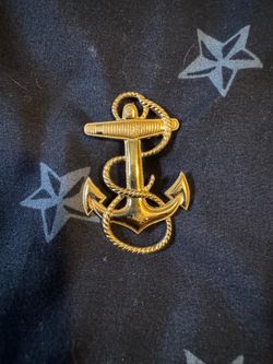 Navy anchor pin