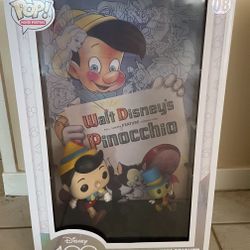 Disney's Pinnochio Theater Release 100th Anniversary Large Funko Brand New with plastic