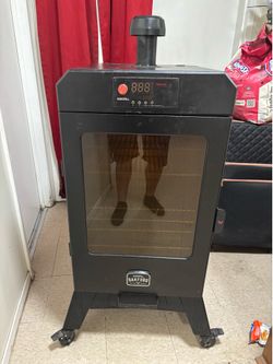 Nexgrill Oakford 1400 Pellet Grill Vertical Smoker in Black