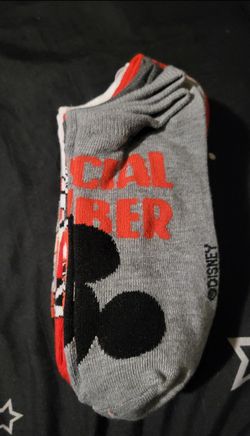 Mickey Mouse Socks 6 Pairs $6.00 For All