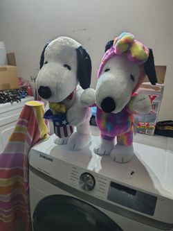 Snoopy stand up plushes $20 each