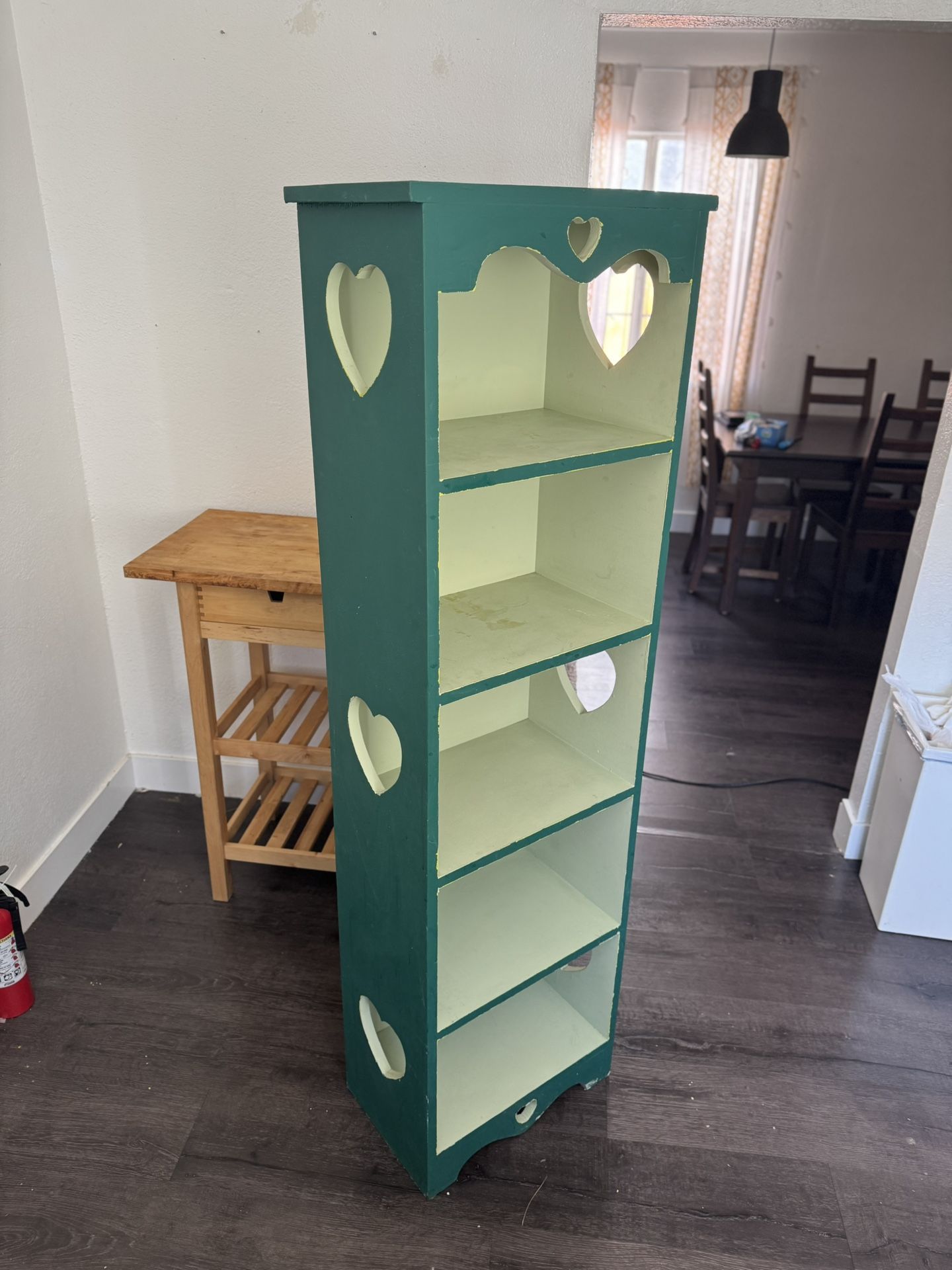Hand Painted Book Shelf