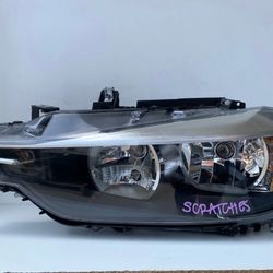 2012 - 2015 BMW 3 SERIES F30 LEFT LH DRIVER HEADLIGHT AFTERMARKET USED #5100