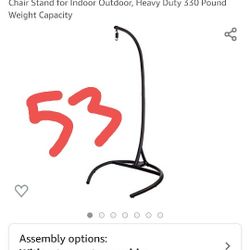 TheirNear Hanging Chair Stand (Just Stand)