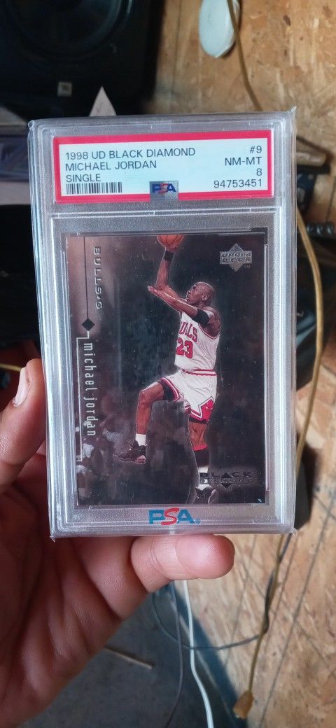 PSA 8 Michael Jordan