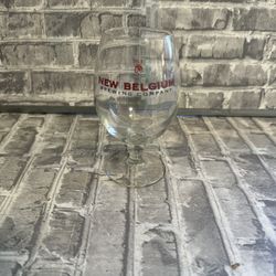 New Belgium Brewing Company 14 Oz Snifter Beer Glass 6.5 X 3.5