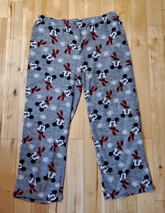 Disney Mickey Mouse Winter Fleece Pajama Pants (XXL)