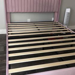 Pink Bed Frame