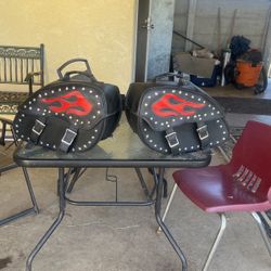 Custom Saddlebags For Harley Davidson, Or Custom Motorcycles
