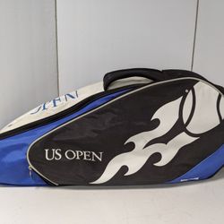 Wilson U.S. Open Retro Tennis Racket Bag - Includes Racket & Tennis Balls 