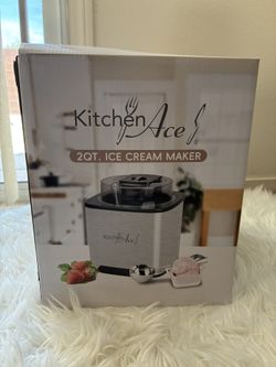 Kitchen Ace 2QT. Ice Cream Maker