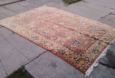 Area Rug, 5.5 x 7.5, $80 firm