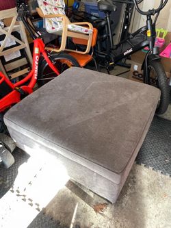 Gray Ottoman