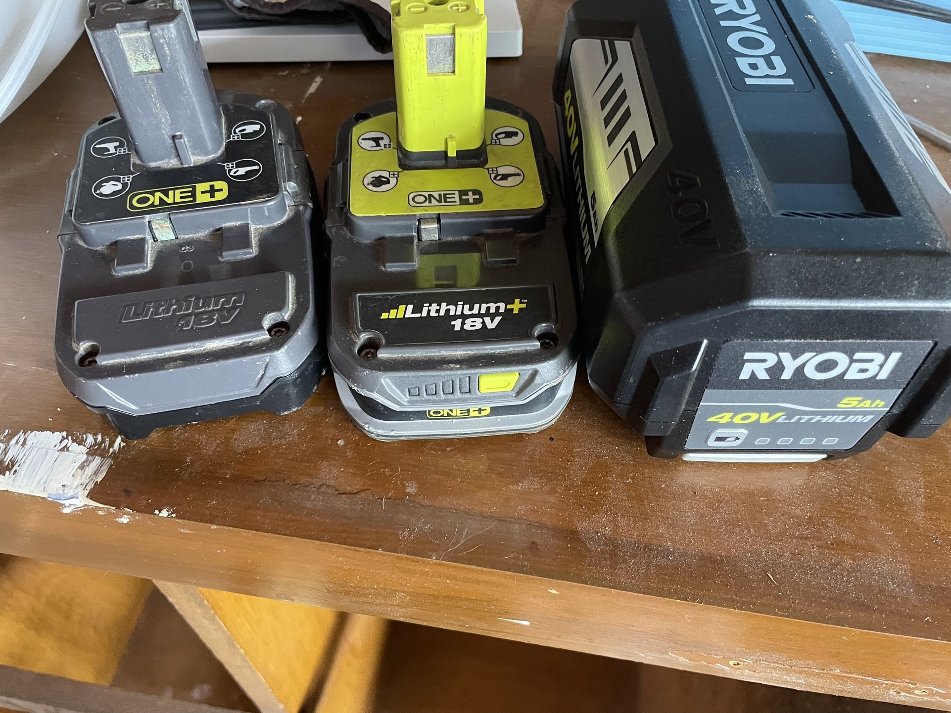 Ryobi battery