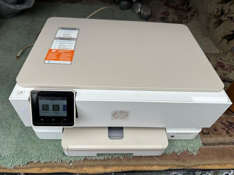 Hp All in one printer, wireless with instructions/ impresora, copiadora, fax, escanea, inalambrica