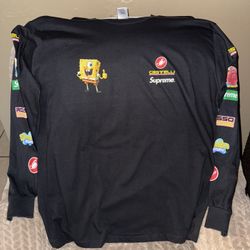 Supreme Sponge Bob Castelli Racing Long Sleeve