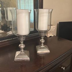 Free Glass Candle Holders