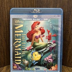 Disney’s The Little Mermaid (Blu-ray/DVD, 2013, 2-Disc Set, Diamond Edition)