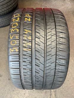 20” tire single michelin 305/30/20 ZP with free installation $200