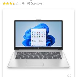 HP Touchscren 17.3 Laptop