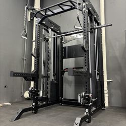 PRO SERIES 3IN1: Half Rack + Smith Machine (Showroom Model)🔥 Vesta Fitness