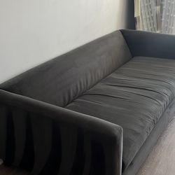 CB2 Movie Sofa in Dark Grey - MOVING NEEDS TO GONE BY TODAY 2/01