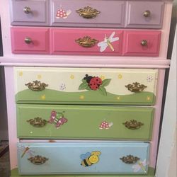 Dresser And Matching Slim Tall Dresser 