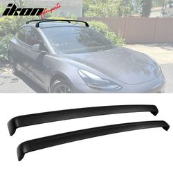 Fits 2017-2023 Tesla Model 3 OE Roof Rack Rail Luggage Carrier Cross Bars - Aluminum