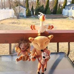 Disney The Lion King Broadway Bundle Lot of Plush Plushes