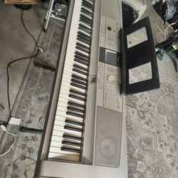 Piano with stand