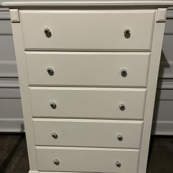White dresser