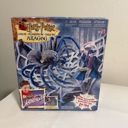 Vintage 2002 Harry Potter Web of Aragog Figure Toy Set Box