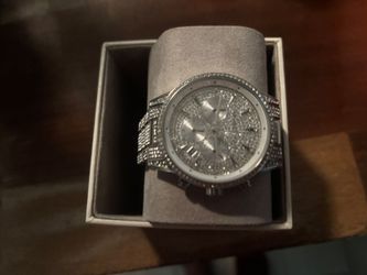 Silver Micheal kors watch