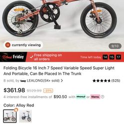 Brand new bicycle