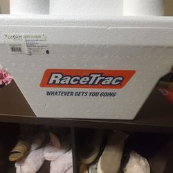Race Trac Styrofoam Cooler-used Once
