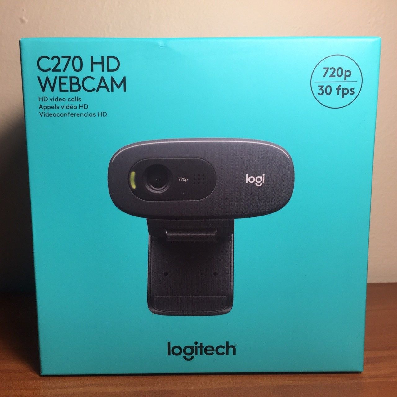 Webcam Logitech C270 720p 30 Fps USB