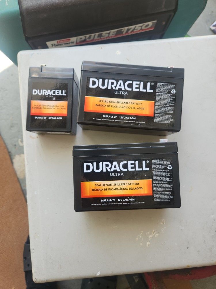 2. 12v. And One 6 V