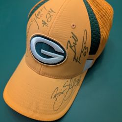 Former Green Bay Packers autographed cap