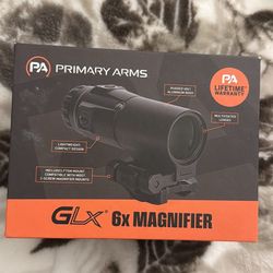 Primary 6 x magnifier like new 