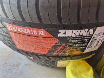 ZENNA 225/45ZR 18 XL Tired