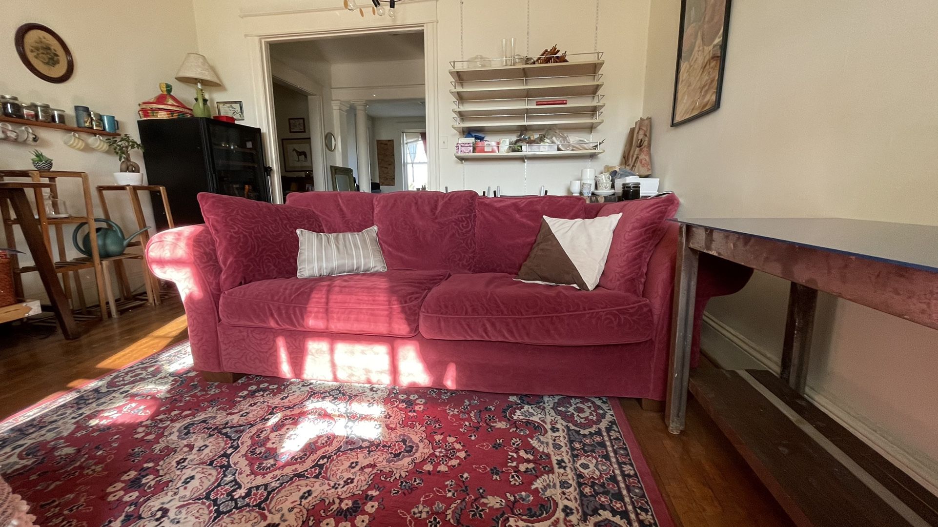 Good Condition- Red Couch