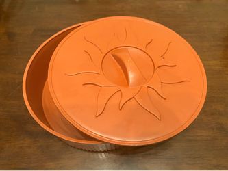 Nordic ware tortilla or pancake keeper holder warmer 10.5in