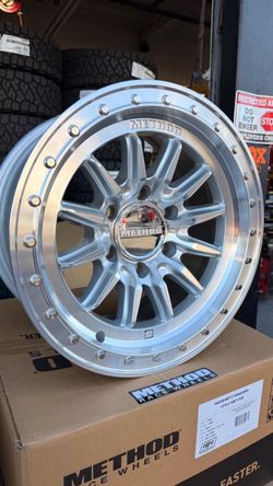 Easy payment options ✔️ 17” 6x5.5 711HD Machined Clear Coat !!