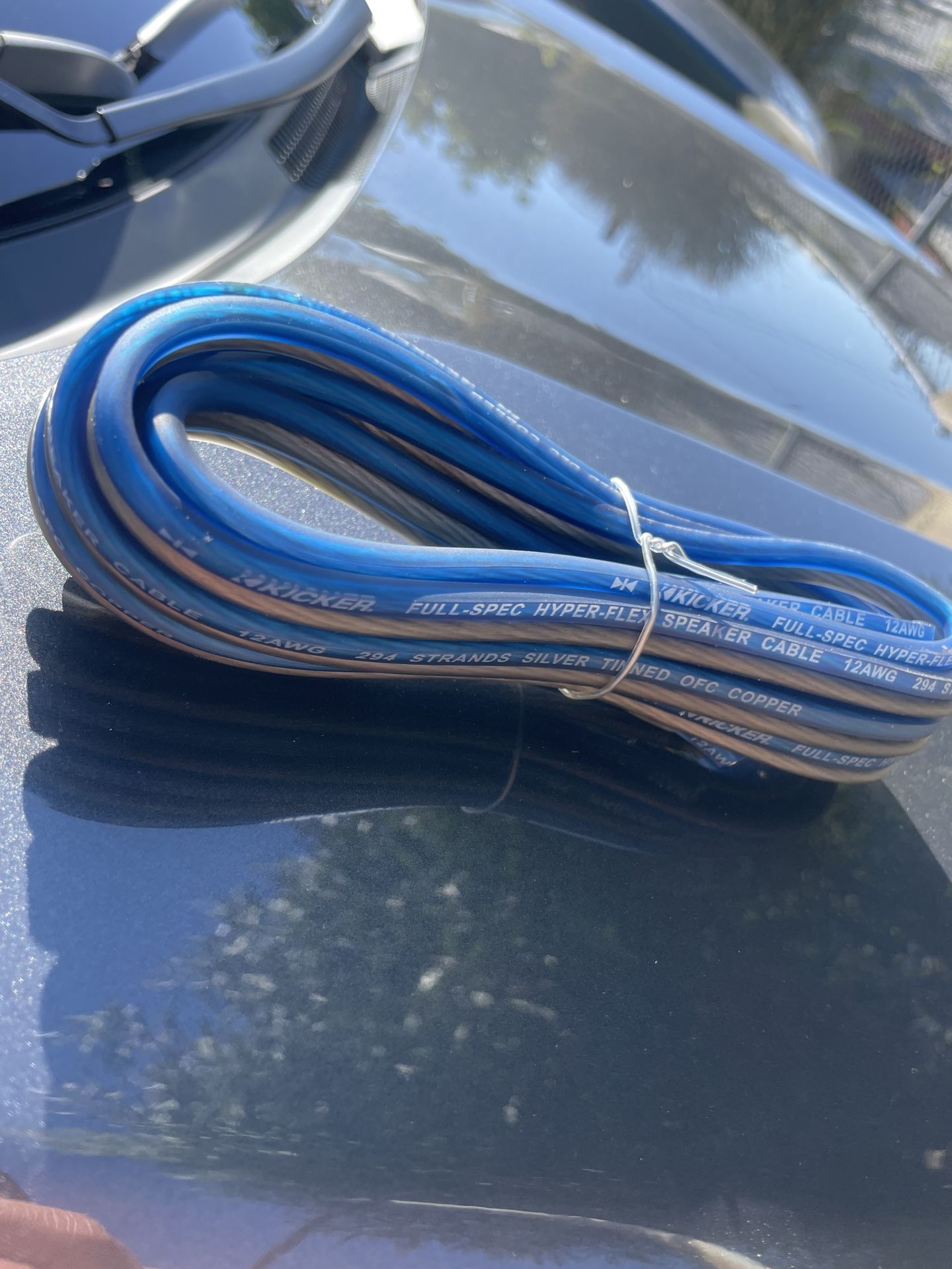 Kicker 12 feet of 12-gauge speaker wire