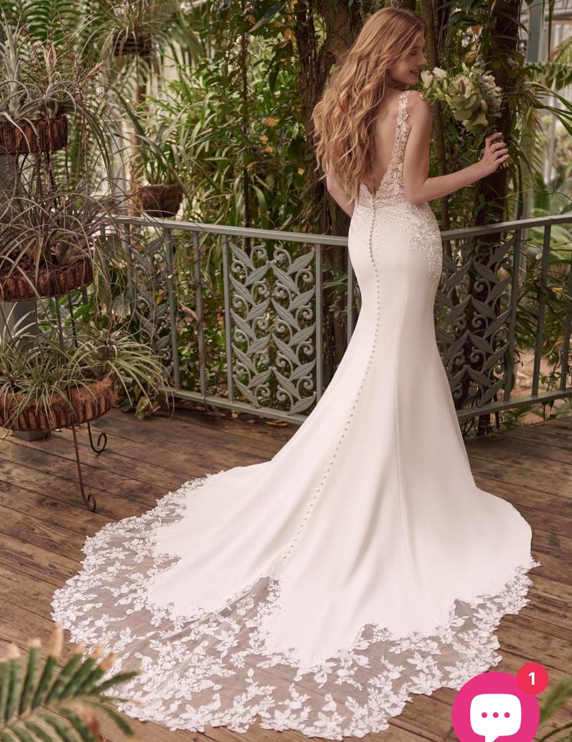 Wedding dress, REBECCA INGRAM Betty, Sleeveless, Mermaid Or