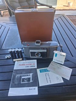 📸 Vintage Polaroid Model J66 Land Camera