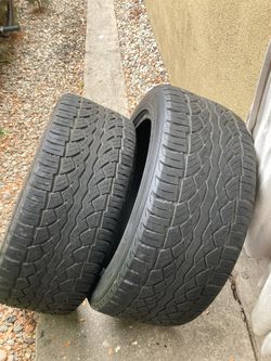 265/50 R 20 Two good tires no patches clean tires Moscow